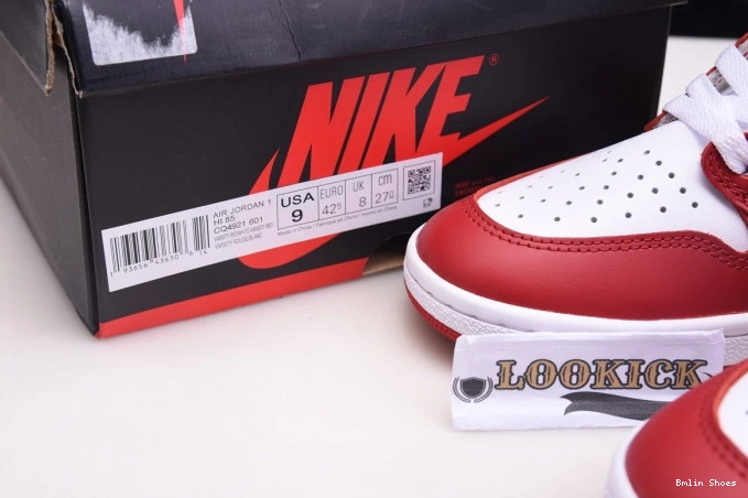 Bmlin Shoes 1 High Retro OG Beginnings' CQ4921-601 Air '85 'New Jordan 0705